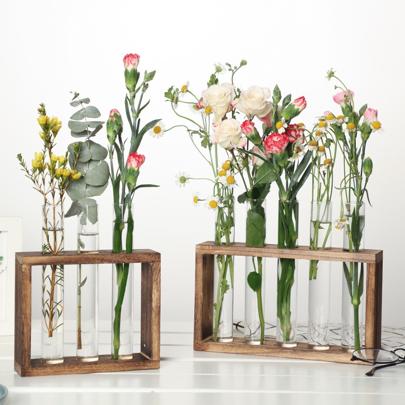 5-Tube Glass Hydroponic Plante - đánh giá và giá Self-Watering Planter