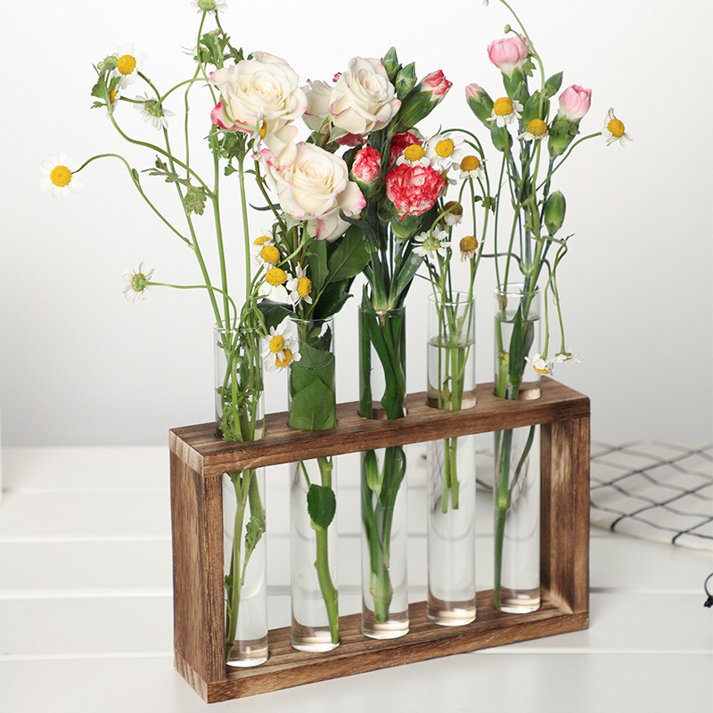 5-Tube Glass Hydroponic Plante - đánh giá và giá Self-Watering Planter