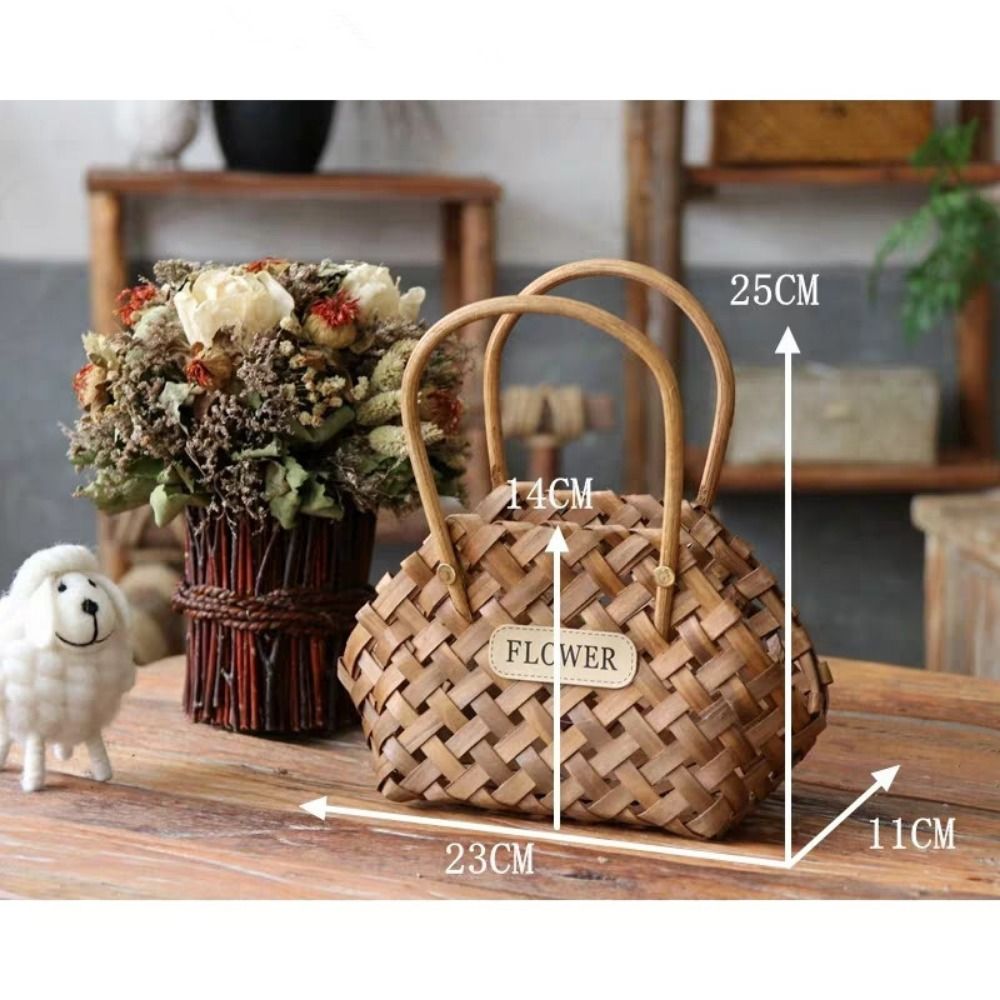 Willow Rattan Flower Girl Bask - đánh giá và giá Gardening Tools Girls